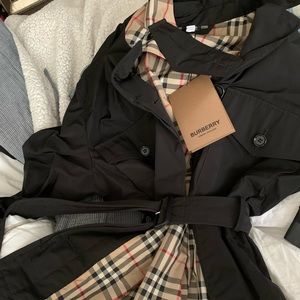 Burberry. Black/Plaid. European 12/ US 10.